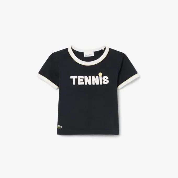 Bedrukt katoen T-shirt