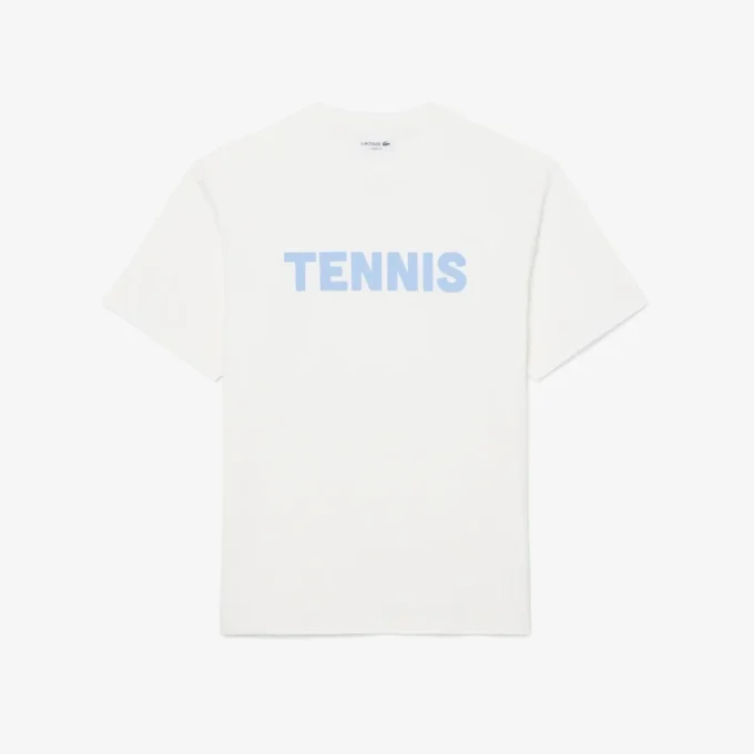 Bedrukt katoen T-shirt