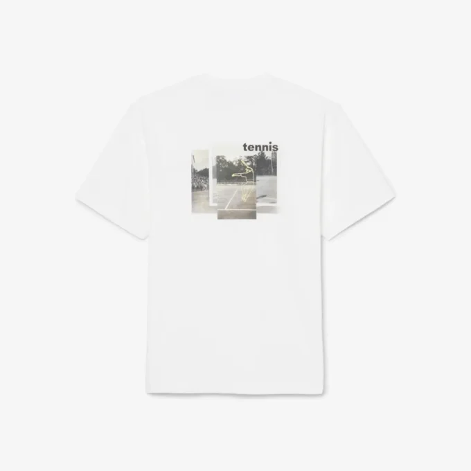 Bedrukt katoen T-shirt