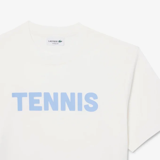 Bedrukt katoen T-shirt
