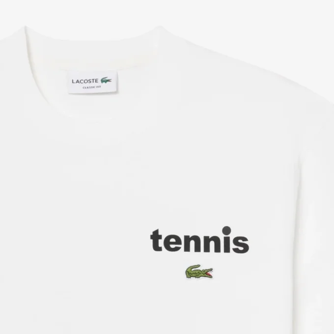 Bedrukt katoen T-shirt