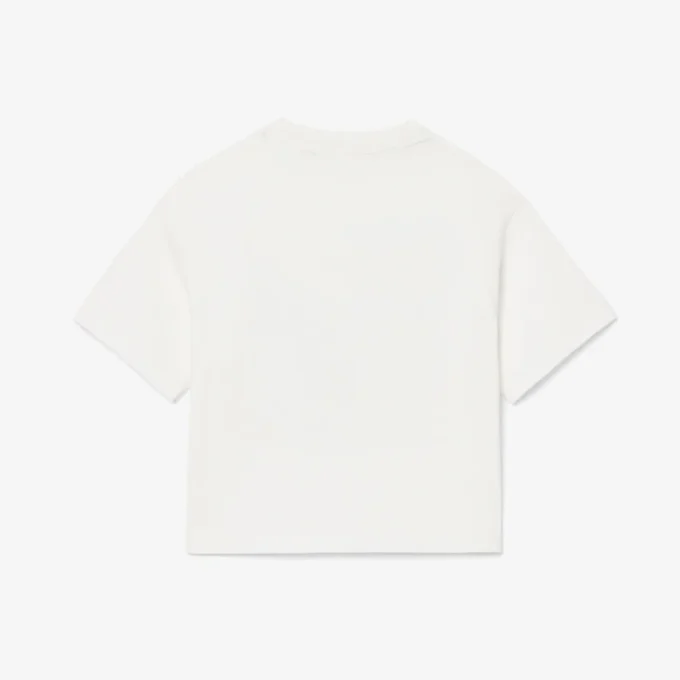 Bedrukt katoen T-shirt voor meisjes