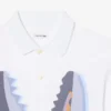 Bedrukt katoenen poloshirt