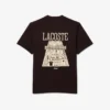 Bedrukt T-shirt van zwaar katoen