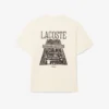 Bedrukt T-shirt van zwaar katoen