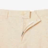 Bermuda-cargoshorts met rechte pasvorm en print