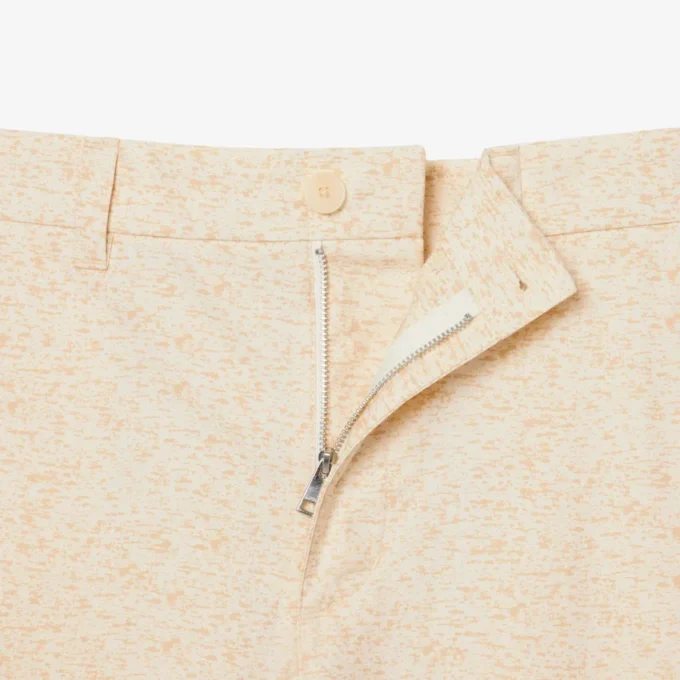 Bermuda-cargoshorts met rechte pasvorm en print