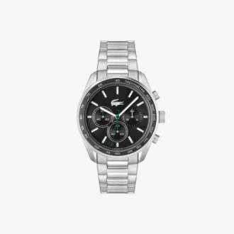 Boston roestvrijstalen chronograafhorloge
