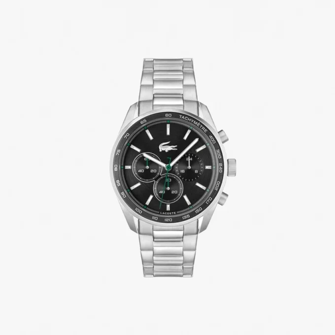 Boston roestvrijstalen chronograafhorloge