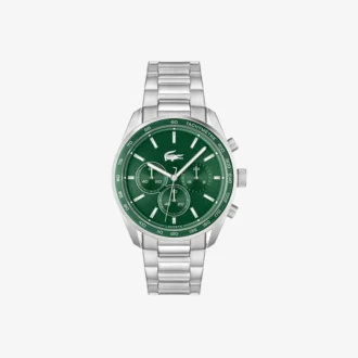 Boston roestvrijstalen chronograafhorloge