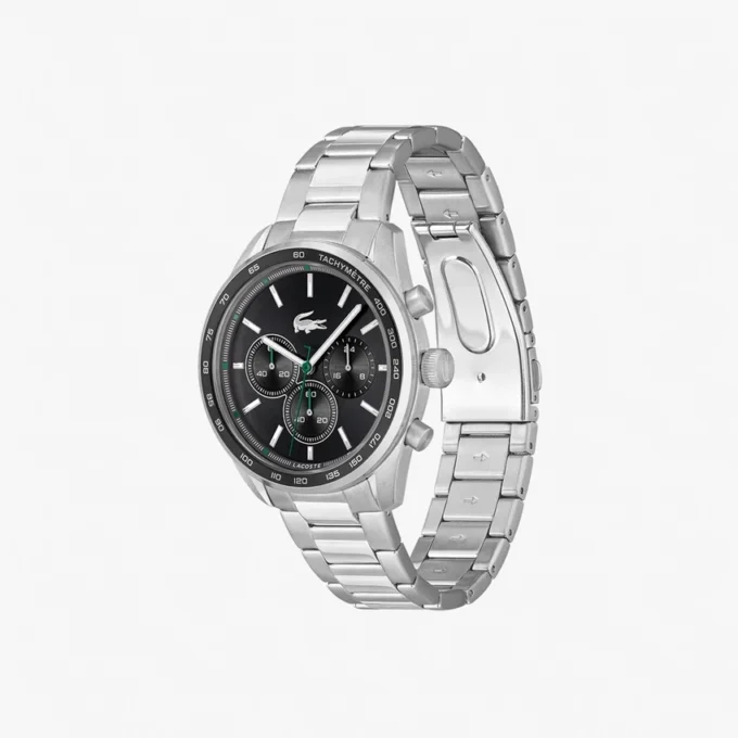 Boston roestvrijstalen chronograafhorloge