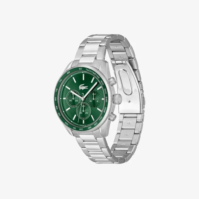 Boston roestvrijstalen chronograafhorloge