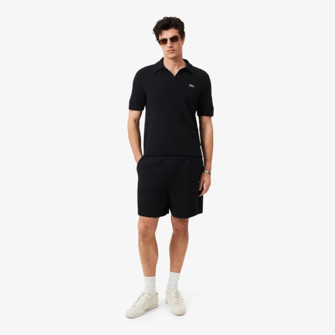 Bouclé-gebreide shorts
