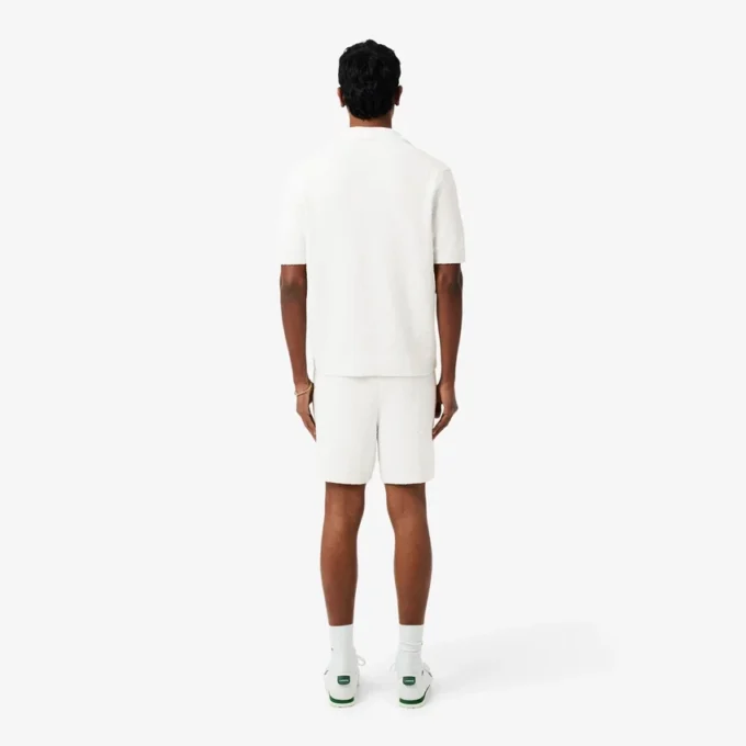 Bouclé-gebreide shorts