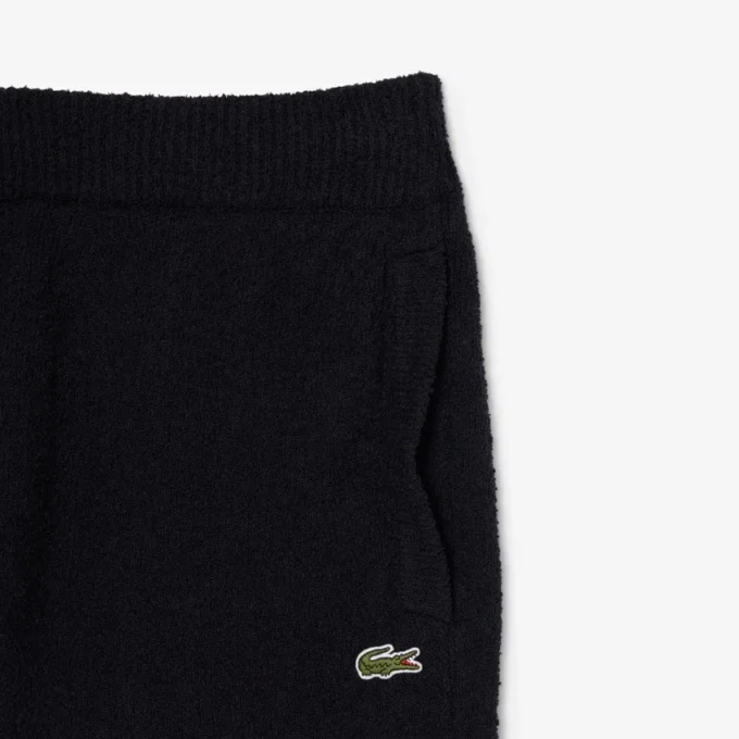 Bouclé-gebreide shorts
