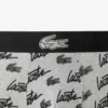 Boxershort van stretchkatoen met all-over print voor heren