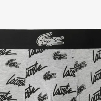 Boxershort van stretchkatoen met all-over print voor heren