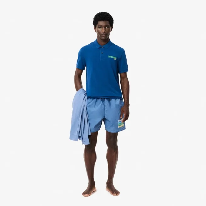 Boxershort voor heren met gewassen effect