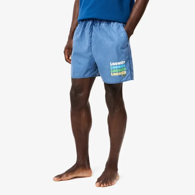 Boxershort voor heren met gewassen effect