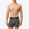 Boxershorts van bedrukt stretchkatoen voor heren