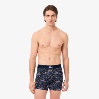 Boxershorts van bedrukt stretchkatoen voor heren