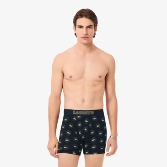Boxershorts van bedrukt stretchkatoen voor heren