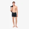 Boxershorts van bedrukt stretchkatoen voor heren
