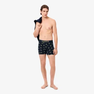 Boxershorts van bedrukt stretchkatoen voor heren