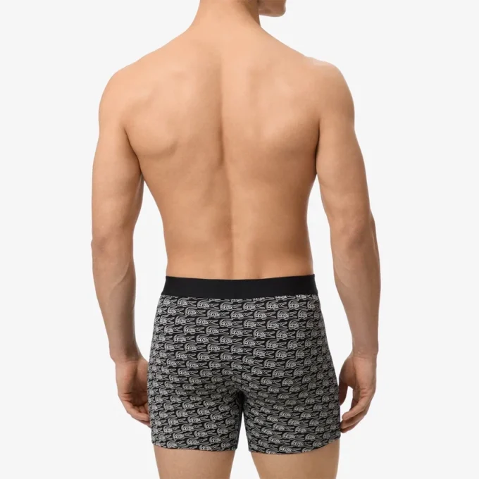 Boxershorts van bedrukt stretchkatoen voor heren
