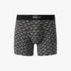 Boxershorts van bedrukt stretchkatoen voor heren