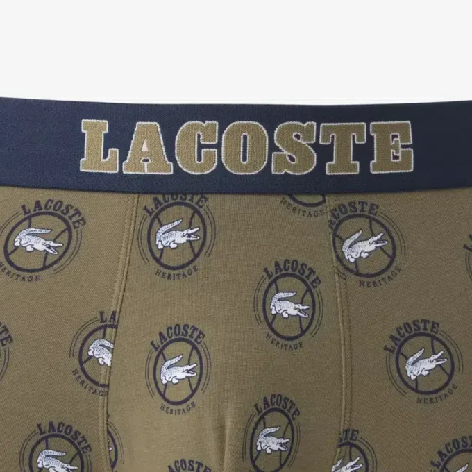 Boxershorts van bedrukt stretchkatoen voor heren