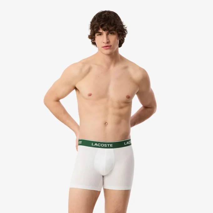Boxershorts van katoenjersey voor heren, 3-pack
