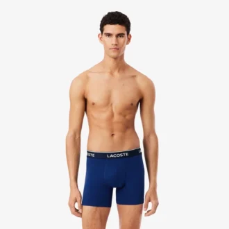 Boxershorts van katoenjersey voor heren, 3-pack