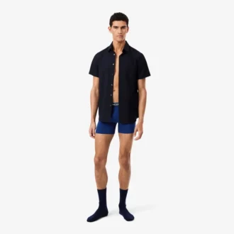 Boxershorts van katoenjersey voor heren, 3-pack