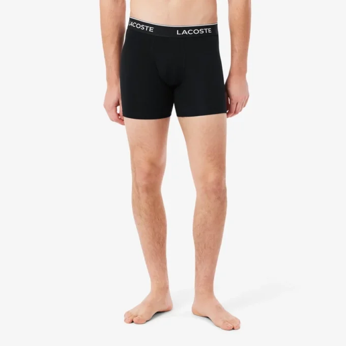 Boxershorts van katoenjersey voor heren, 3-pack