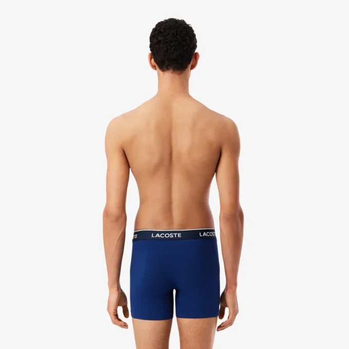 Boxershorts van katoenjersey voor heren, 3-pack