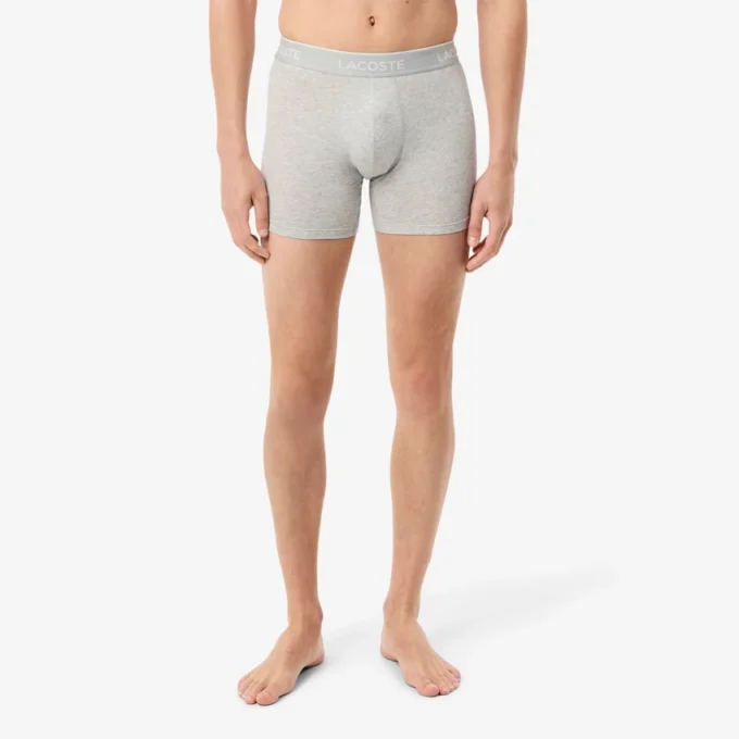 Boxershorts van katoenjersey voor heren, 3-pack