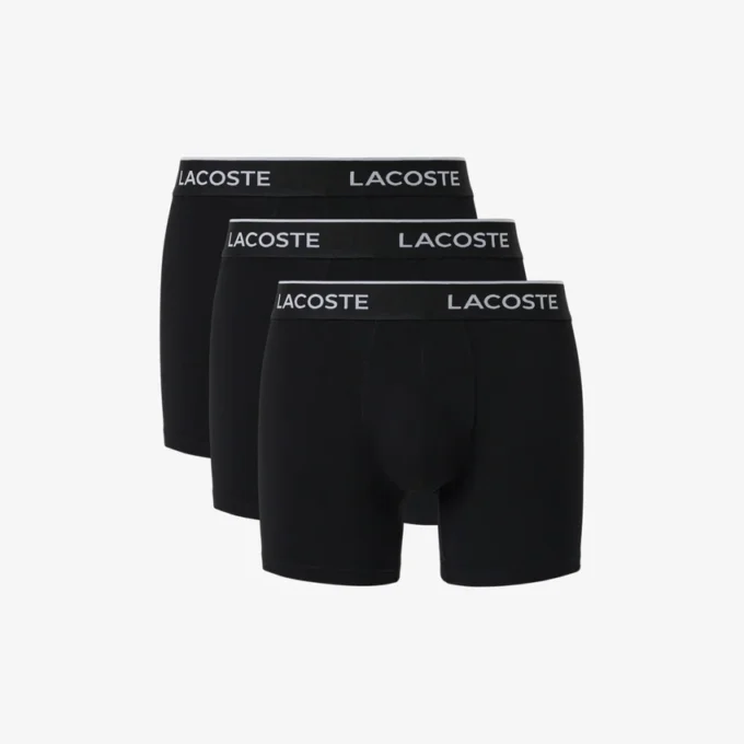 Boxershorts van katoenjersey voor heren, 3-pack