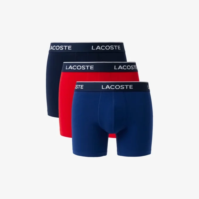 Boxershorts van katoenjersey voor heren, 3-pack