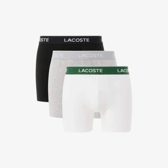 Boxershorts van katoenjersey voor heren, 3-pack