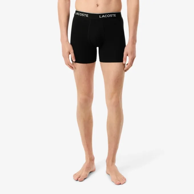 Boxershorts van katoenjersey voor heren, 3-pack