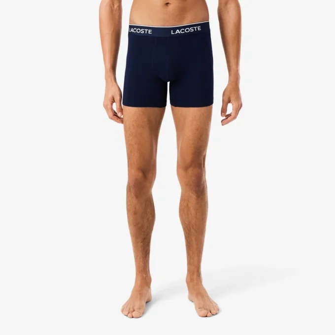 Boxershorts van katoenjersey voor heren, 3-pack
