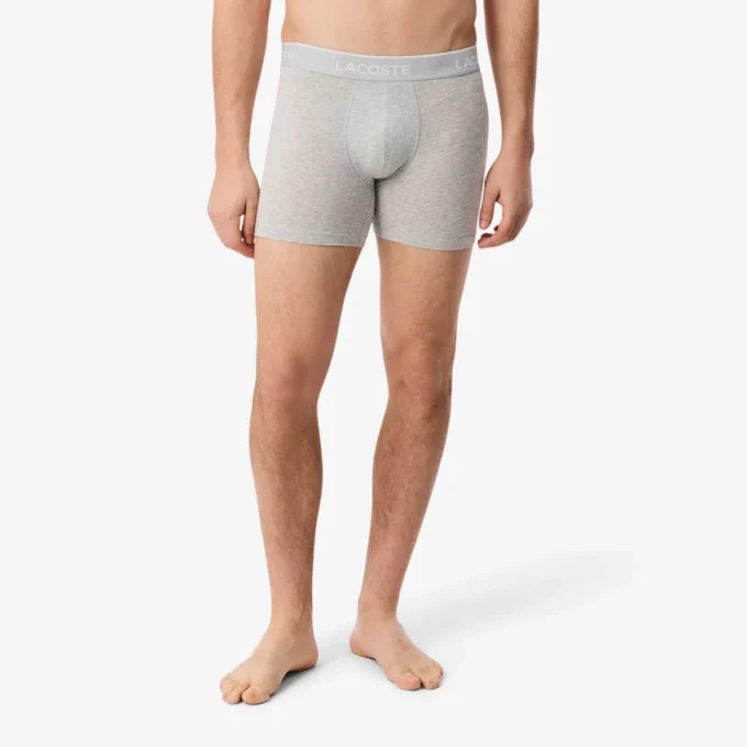 Boxershorts van katoenjersey voor heren, 3-pack