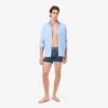 Boxershorts van stretchkatoen met monogram voor heren