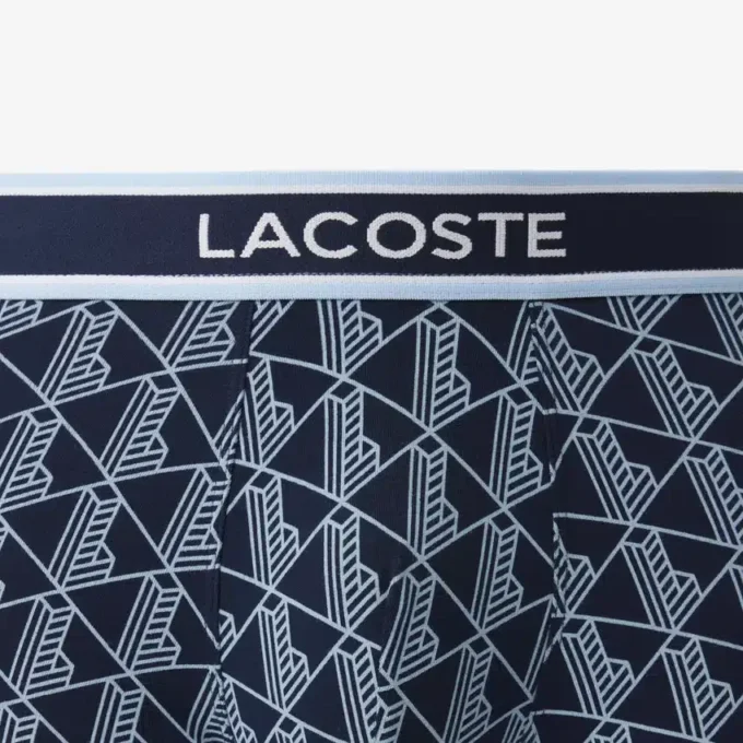 Boxershorts van stretchkatoen met monogram voor heren