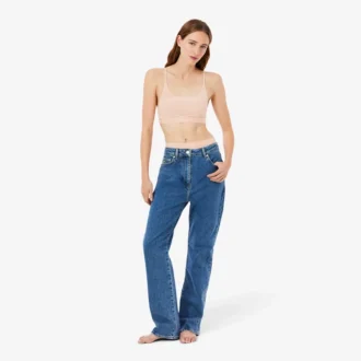 Bralette met krokodillenaccent