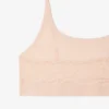 Bralette met krokodillenaccent