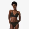 Bralette met logo en kant