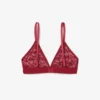 Bralette met logo en kant