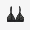 Bralette met logo en kant